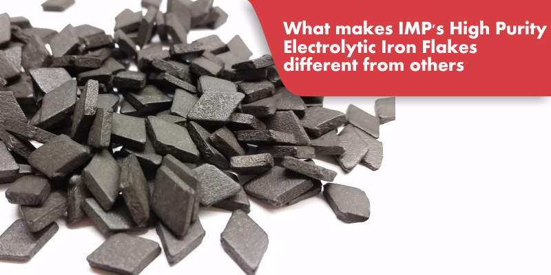 high purity iron flakes