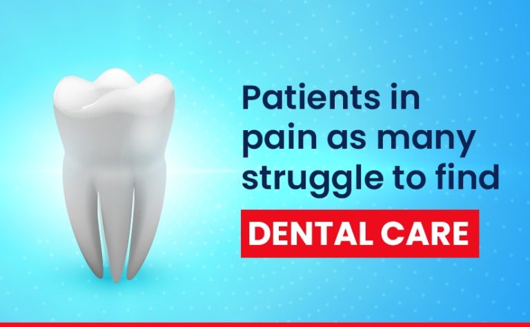 Patients in pain as many struggles to find dental care